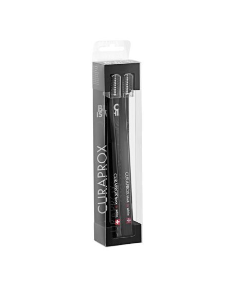 НАБІР ЗУБНИХ ЩІТОК DUO BLACK ULTRASOFT, ЧОРНІ D 0,10 ММ